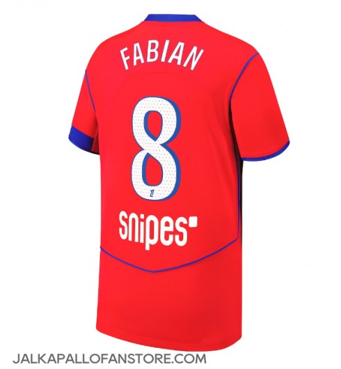 Paris Saint-Germain Fabian Ruiz #8 Kolmaspaita 2025-26 Lyhythihainen Paris Saint-Germain Fabian Ruiz #8 Kolmaspaita 2025-26 Lyhythihainen